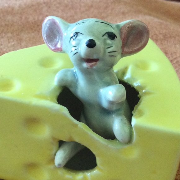 Vintage Japan Napcoware Mouse in Cheese - Picture 2 of 8